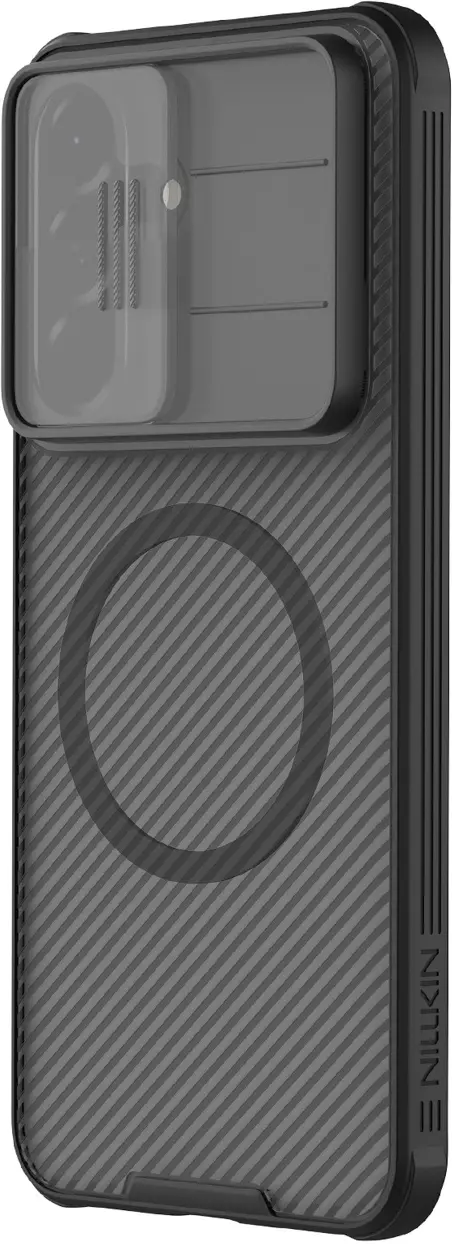 Nillkin CamShield Prop Samsung Galaxy A57 Hoesje MagSafe / Qi2 Back Cover Zwart afbeelding 2