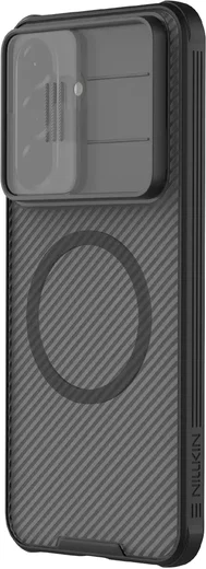 Nillkin CamShield Prop Samsung Galaxy A57 Hoesje MagSafe / Qi2 Back Cover Zwart afbeelding 2