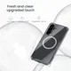 Nillkin Nature Pro Samsung Galaxy A57 Hoesje MagSafe / Qi2 Back Cover Wit afbeelding 2
