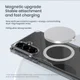 Nillkin Nature Pro Samsung Galaxy A57 Hoesje MagSafe / Qi2 Back Cover Wit afbeelding 14