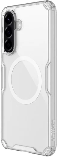 Nillkin Nature Pro Samsung Galaxy A57 Hoesje MagSafe / Qi2 Back Cover Wit afbeelding 8