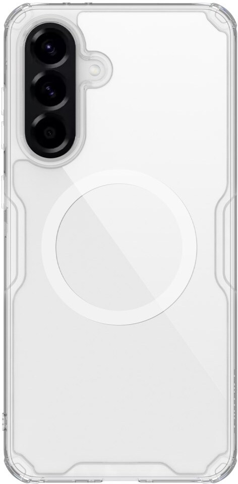 Nillkin Nature Pro Samsung Galaxy A57 Hoesje MagSafe / Qi2 Back Cover Wit afbeelding 1