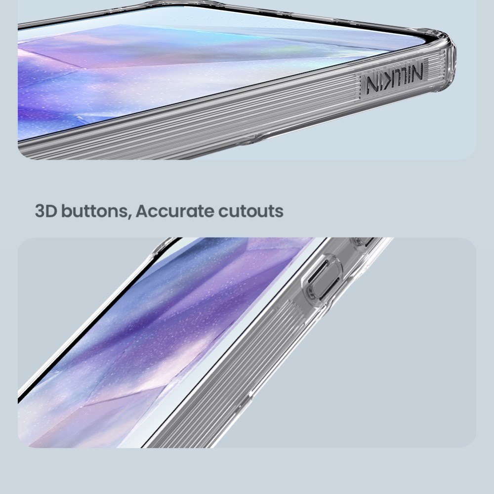 Nillkin Nature Pro Samsung Galaxy A57 Hoesje MagSafe / Qi2 Back Cover Wit afbeelding 4
