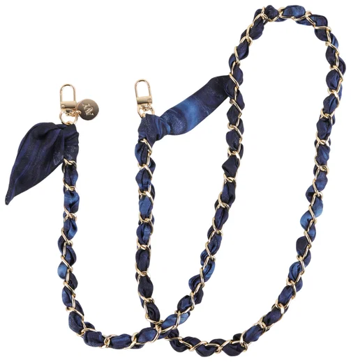 AVY Universeel Sjaal Crossbody Telefoonkoord (120CM) Obscura Blue afbeelding 1