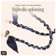 AVY Universeel Sjaal Crossbody Telefoonkoord (120CM) Obscura Blue afbeelding 2