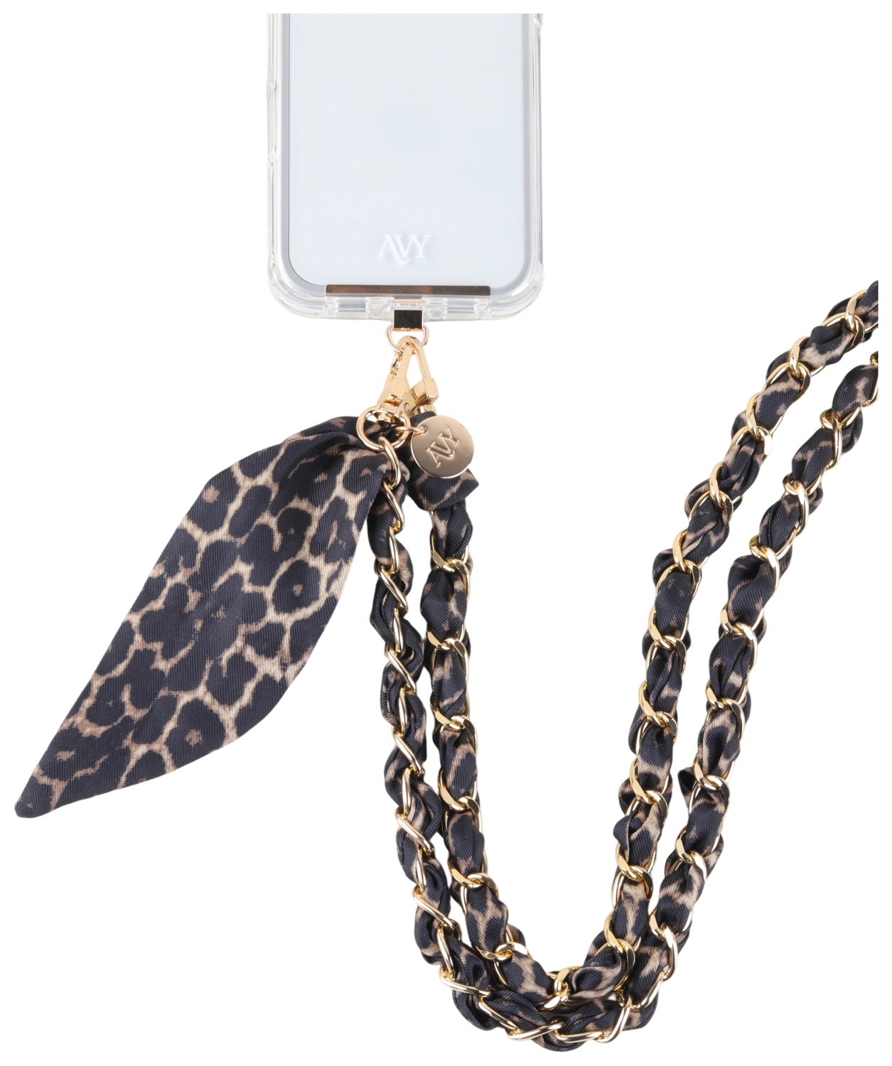AVY Universeel Sjaal Crossbody Telefoonkoord (120CM) Panthera Chic afbeelding 6