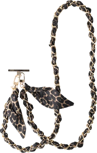 AVY Universeel Sjaal Crossbody Telefoonkoord (120CM) Panthera Chic afbeelding 4