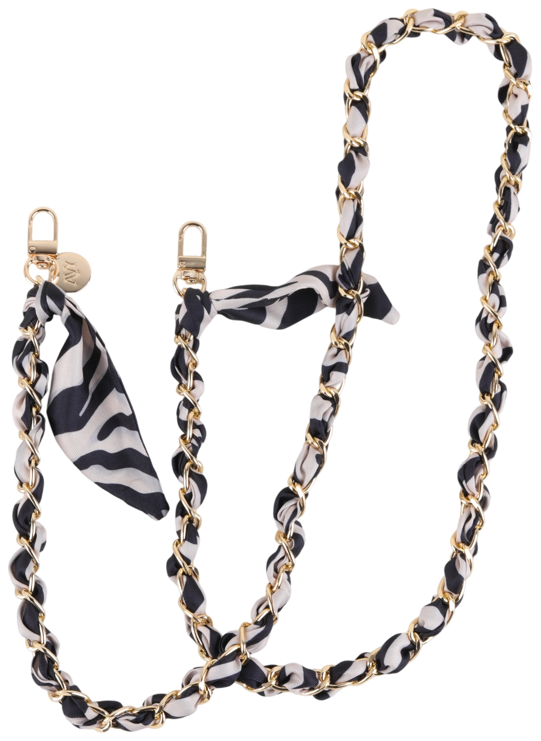 AVY Universeel Sjaal Crossbody Telefoonkoord (120CM) Serengeti Zebra afbeelding 1