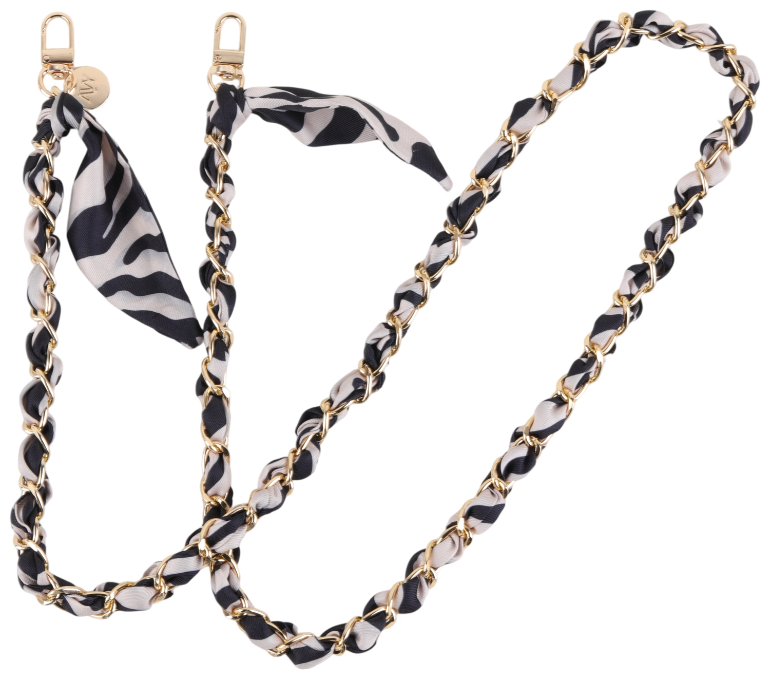 AVY Universeel Sjaal Crossbody Telefoonkoord (120CM) Serengeti Zebra afbeelding 7