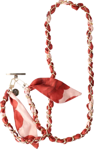 AVY Universeel Sjaal Crossbody Telefoonkoord (120CM) Botanique Roses afbeelding 4