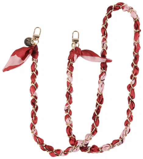 AVY Universeel Sjaal Crossbody Telefoonkoord (120CM) Botanique Roses afbeelding 1