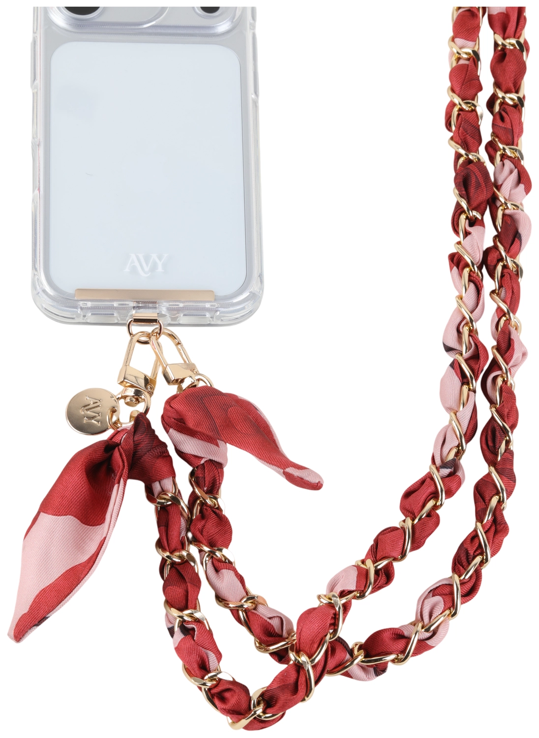 AVY Universeel Sjaal Crossbody Telefoonkoord (120CM) Botanique Roses afbeelding 5