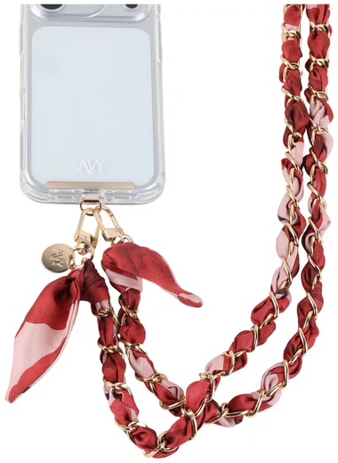 AVY Universeel Sjaal Crossbody Telefoonkoord (120CM) Botanique Roses afbeelding 5