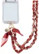 AVY Universeel Sjaal Crossbody Telefoonkoord (120CM) Botanique Roses afbeelding 5