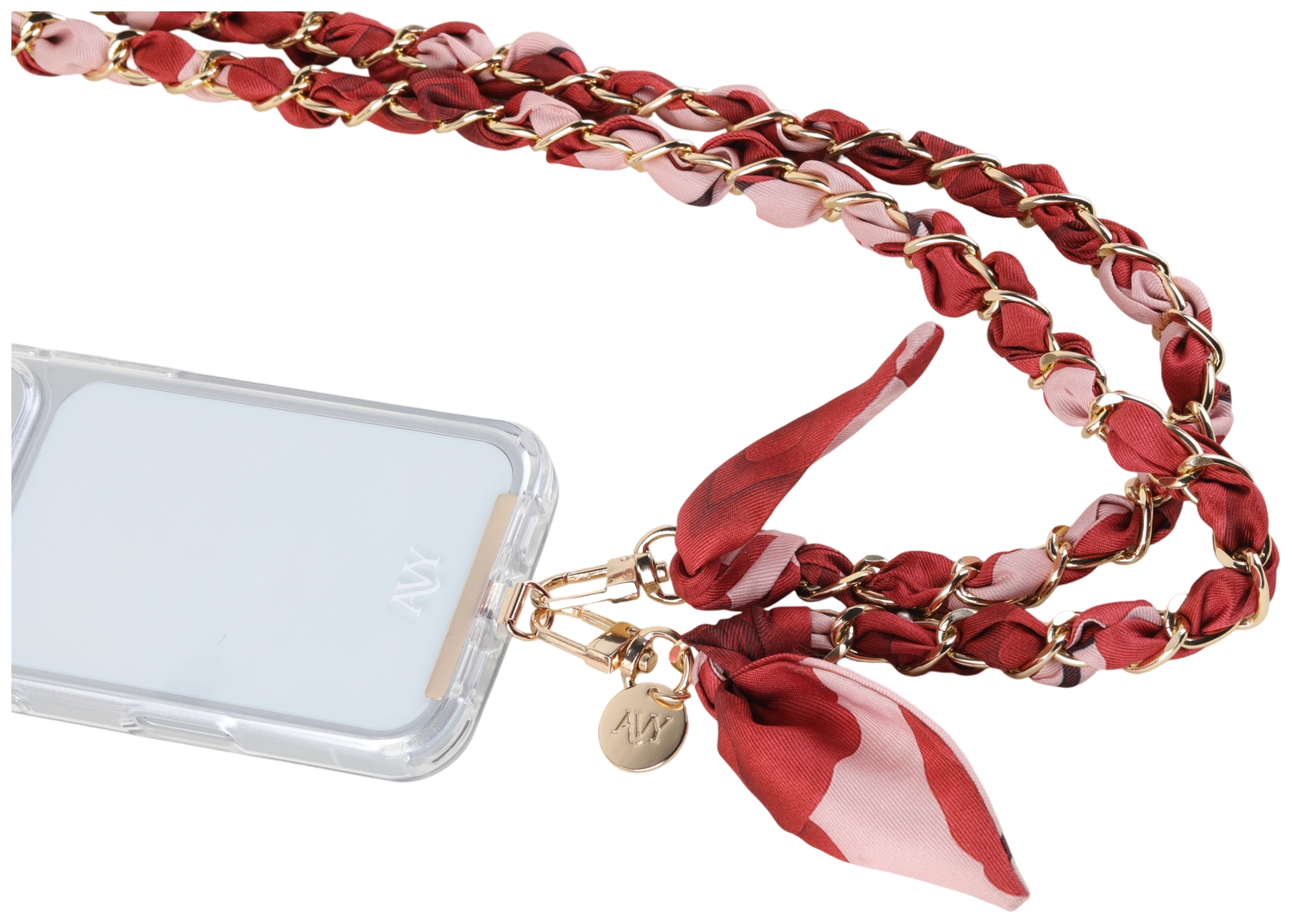 AVY Universeel Sjaal Crossbody Telefoonkoord (120CM) Botanique Roses afbeelding 6