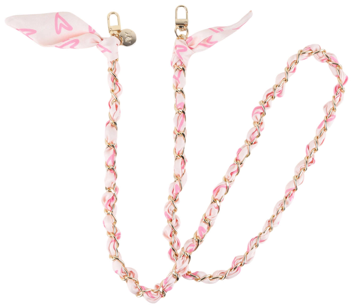 AVY Universeel Sjaal Crossbody Telefoonkoord (120CM) Cupid Blush afbeelding 8