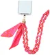 AVY Universeel Sjaal Crossbody Telefoonkoord (120CM) Rosé Twist afbeelding 5