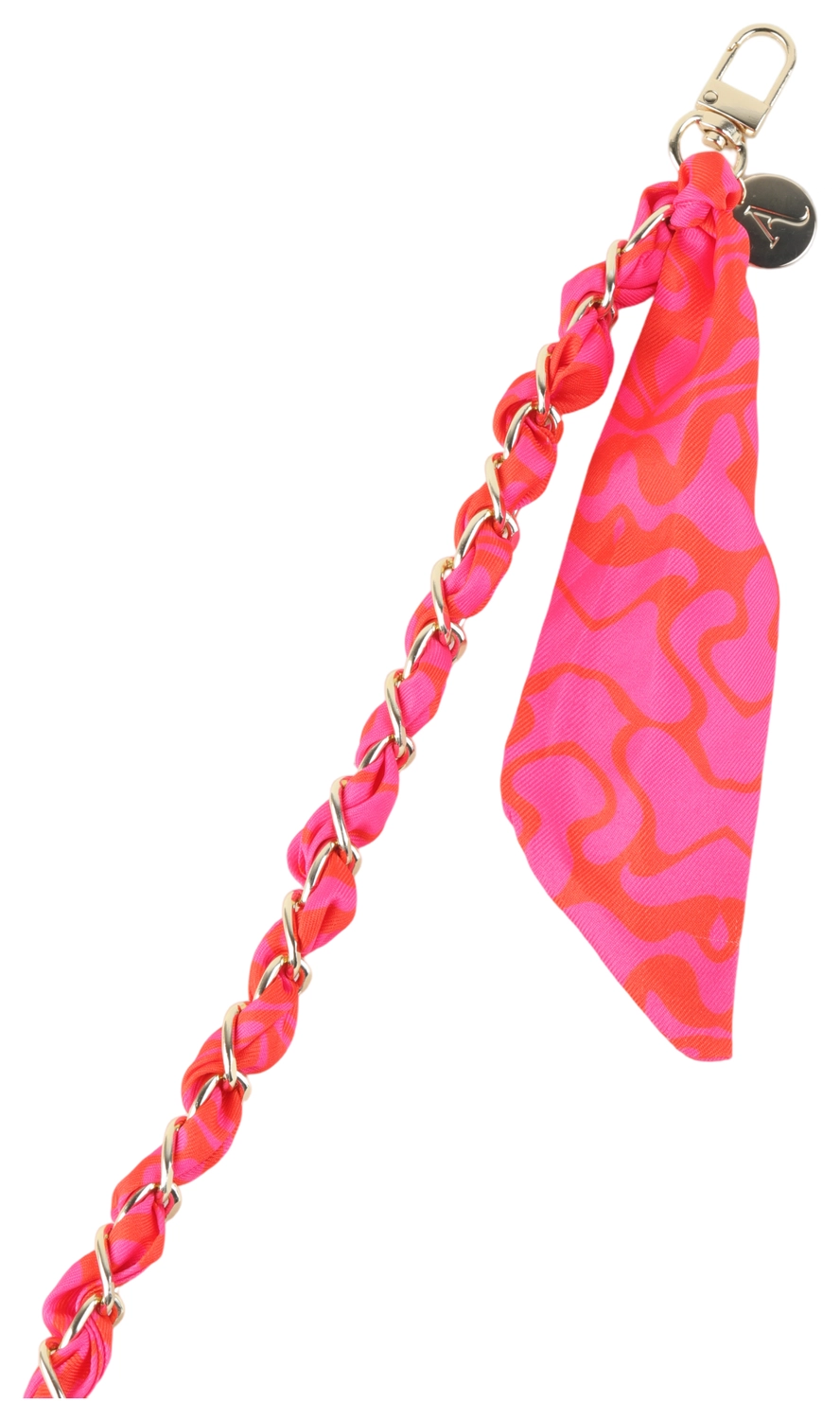 AVY Universeel Sjaal Crossbody Telefoonkoord (120CM) Rosé Twist afbeelding 6