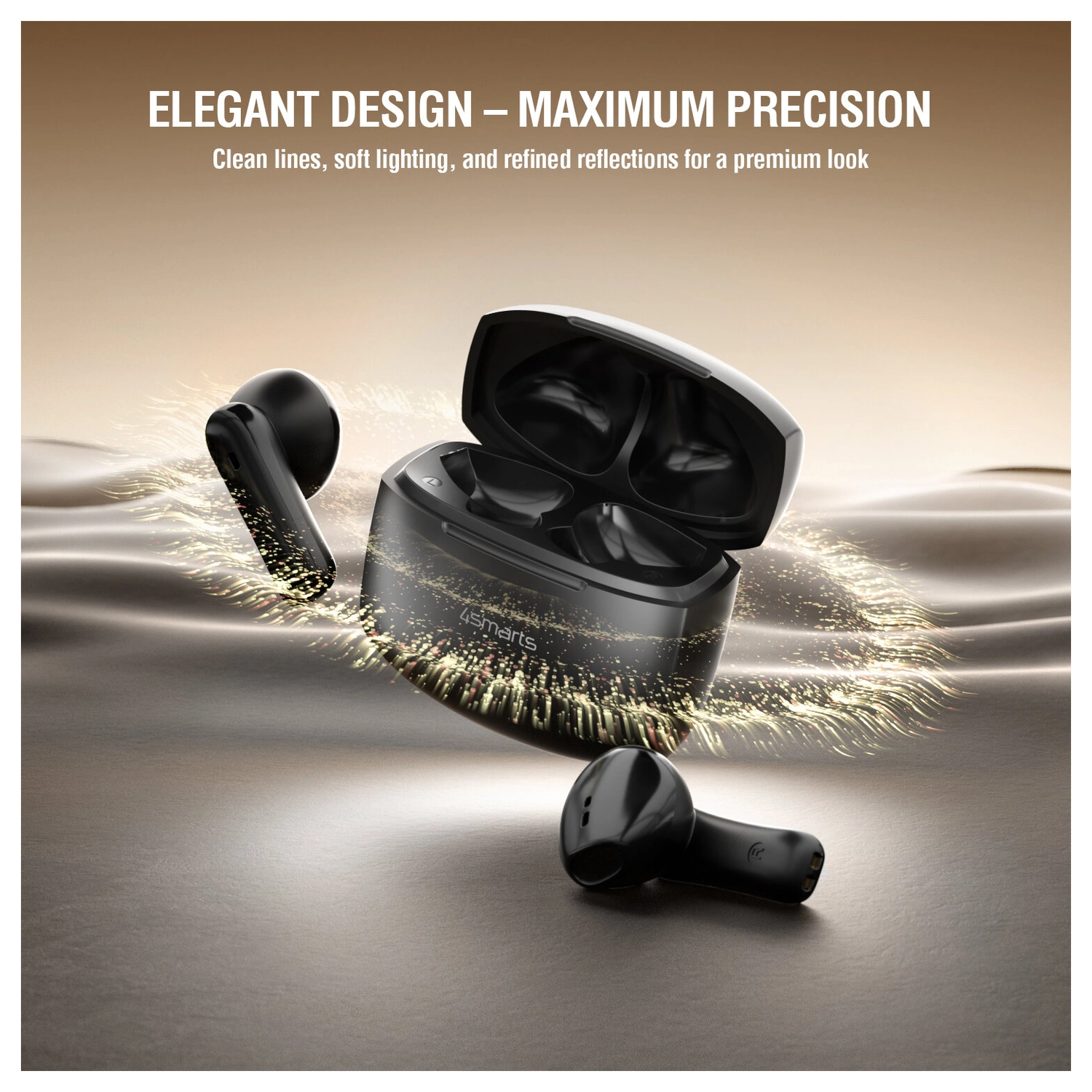 4Smarts SkyBuds Air Draadloze In Ear Oordopjes Bluetooth 5.4 Zwart afbeelding 7