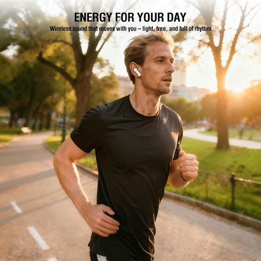 4Smarts SkyBuds Air Draadloze In Ear Oordopjes Bluetooth 5.4 Wit afbeelding 2