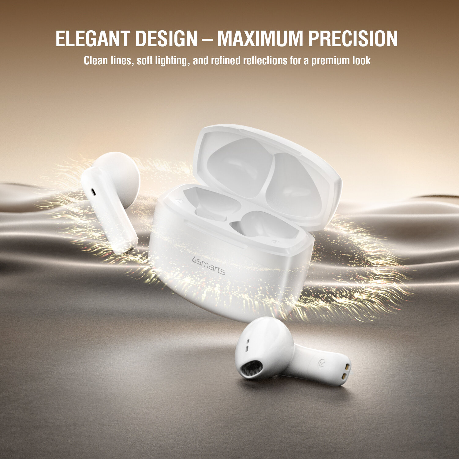 4Smarts SkyBuds Air Draadloze In Ear Oordopjes Bluetooth 5.4 Wit afbeelding 6