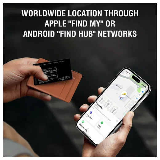 4smarts SkyTag Oplaadbare Bluetooth Tracker Pasje voor Portemonnee Zwart afbeelding 10