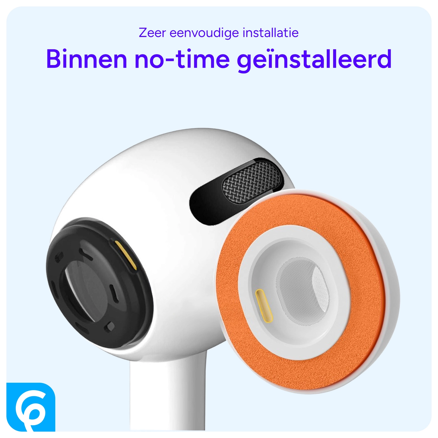 SBG 3 Pack AirPods Pro 1e & 2e Generatie Siliconen Memory Foam Dopjes S / M / L afbeelding 5