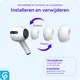 3 Pack AirPods Pro (1e & 2e Generatie) Siliconen Dopjes Tips S / M / L afbeelding 5