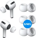 3 Pack AirPods Pro (1e & 2e Generatie) Siliconen Dopjes Tips S / M / L