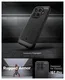 Spigen Rugged Armor Xiaomi 15T Pro Hoesje Back Cover Matte Zwart afbeelding 2