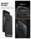 Spigen Rugged Armor Xiaomi 15T Pro Hoesje Back Cover Matte Zwart afbeelding 3