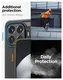 Spigen Rugged Armor Xiaomi 15T Pro Hoesje Back Cover Matte Zwart afbeelding 4