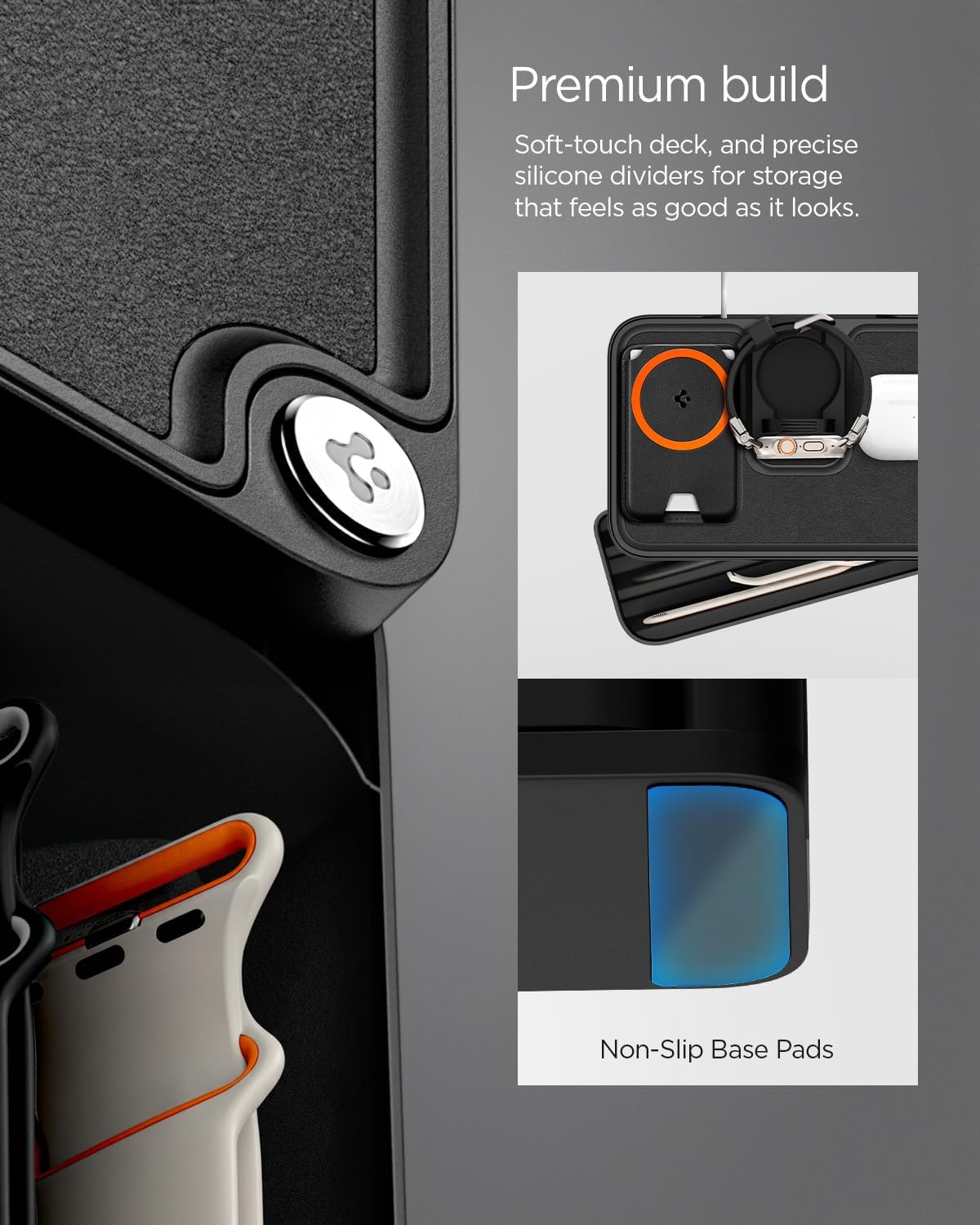 Spigen Apple Watch & Band Organizer S340 Zwart afbeelding 9