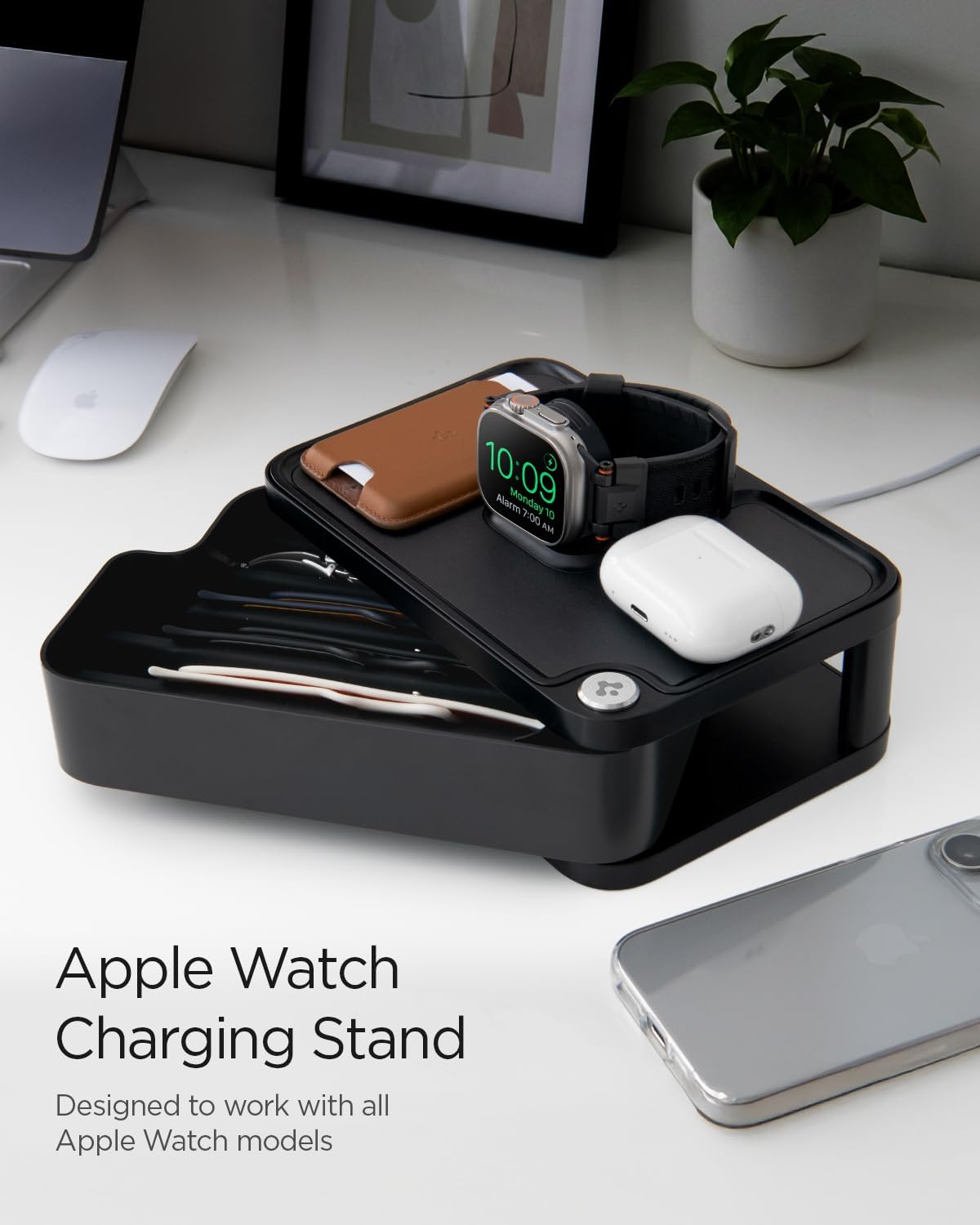 Spigen Apple Watch & Band Organizer S340 Zwart afbeelding 4