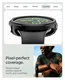 Spigen Liquid Air - Google Pixel Watch 4-45MM Hoesje - Matte Zwart afbeelding 15