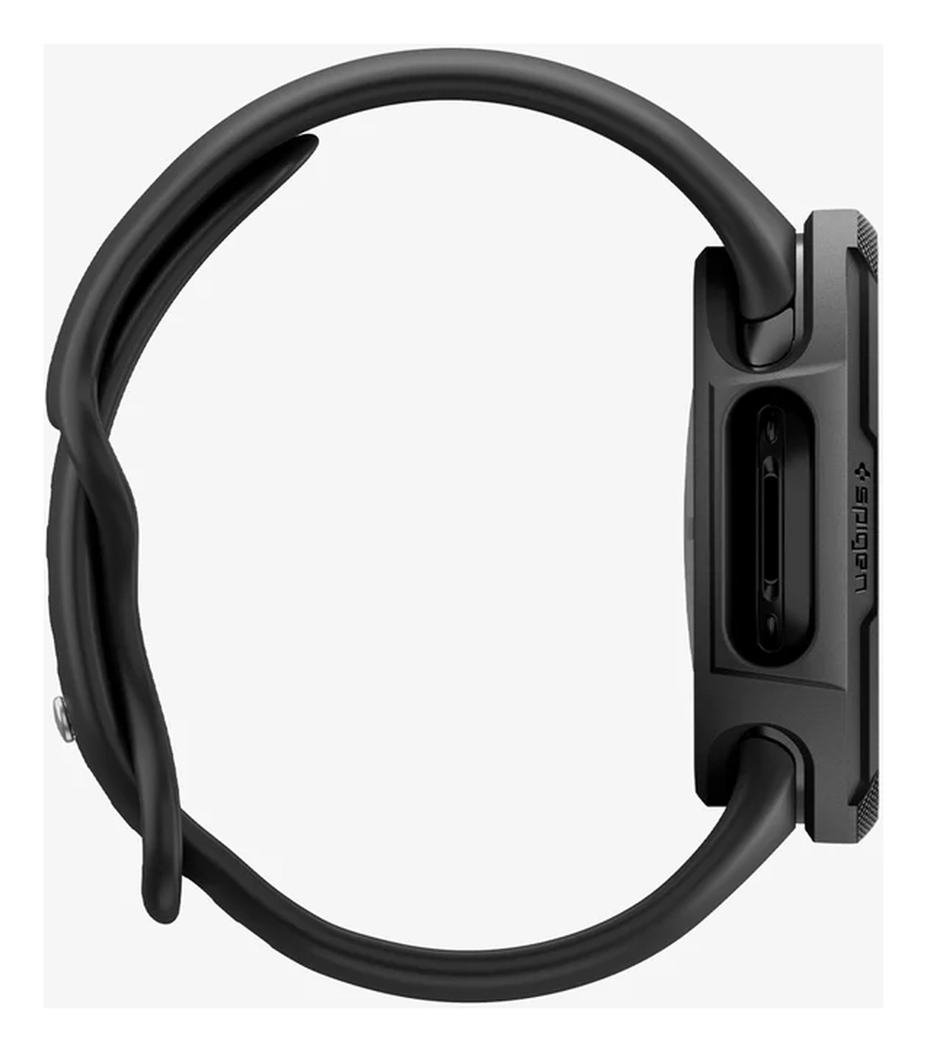 Spigen Liquid Air - Google Pixel Watch 4-45MM Hoesje - Matte Zwart afbeelding 7