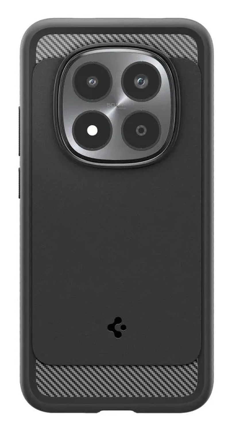 Spigen Rugged Armor Xiaomi Redmi Note 15 Pro 5G Hoesje Back Cover Matte Zwart afbeelding 2