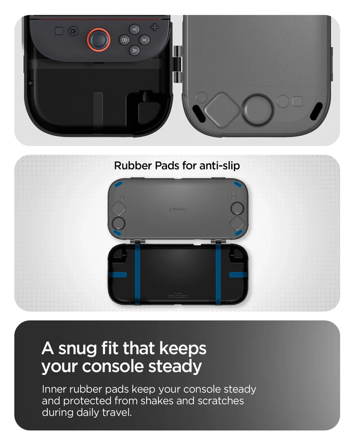 Spigen Thin Fit Nintendo Switch 2 Hoesje Back Cover Zwart afbeelding 15