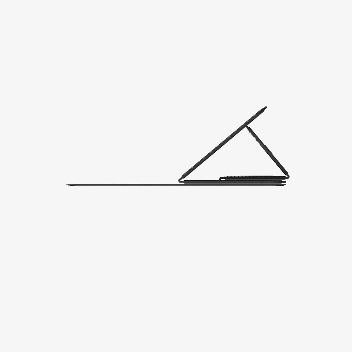 Spigen Slimfold Vouwbare Laptop en Tablet Standaard LD201-S1 Zwart afbeelding 9