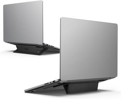 Spigen Slimfold Vouwbare Laptop en Tablet Standaard LD201-S1 Zwart afbeelding