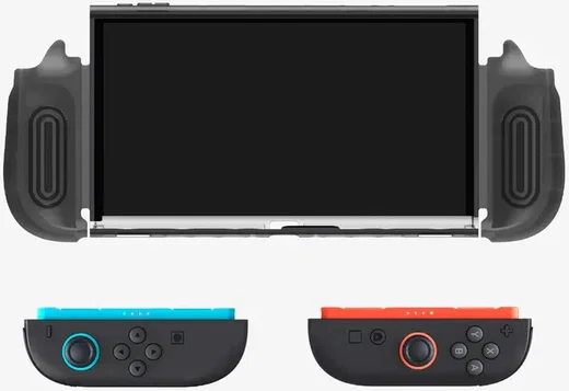 Spigen Nintendo Switch 2 Case Ultra Hybrid Frost Back Cover Zwart afbeelding 12