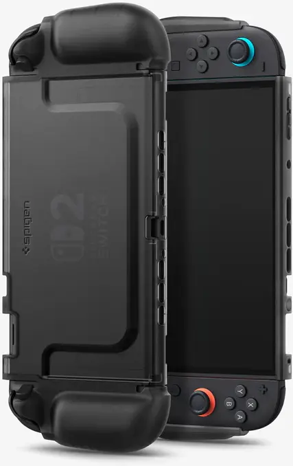 Spigen Nintendo Switch 2 Case Ultra Hybrid Frost Back Cover Zwart afbeelding 10