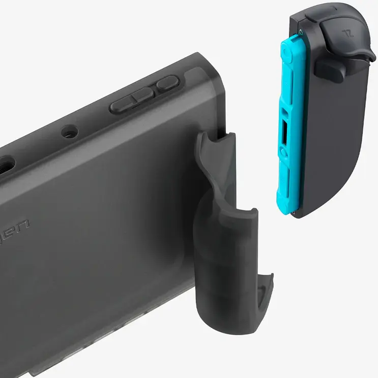 Spigen Nintendo Switch 2 Case Ultra Hybrid Frost Back Cover Zwart afbeelding 11