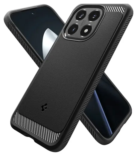 Spigen Rugged Armor Xiaomi 15T Hoesje Back Cover Matte Zwart afbeelding 7