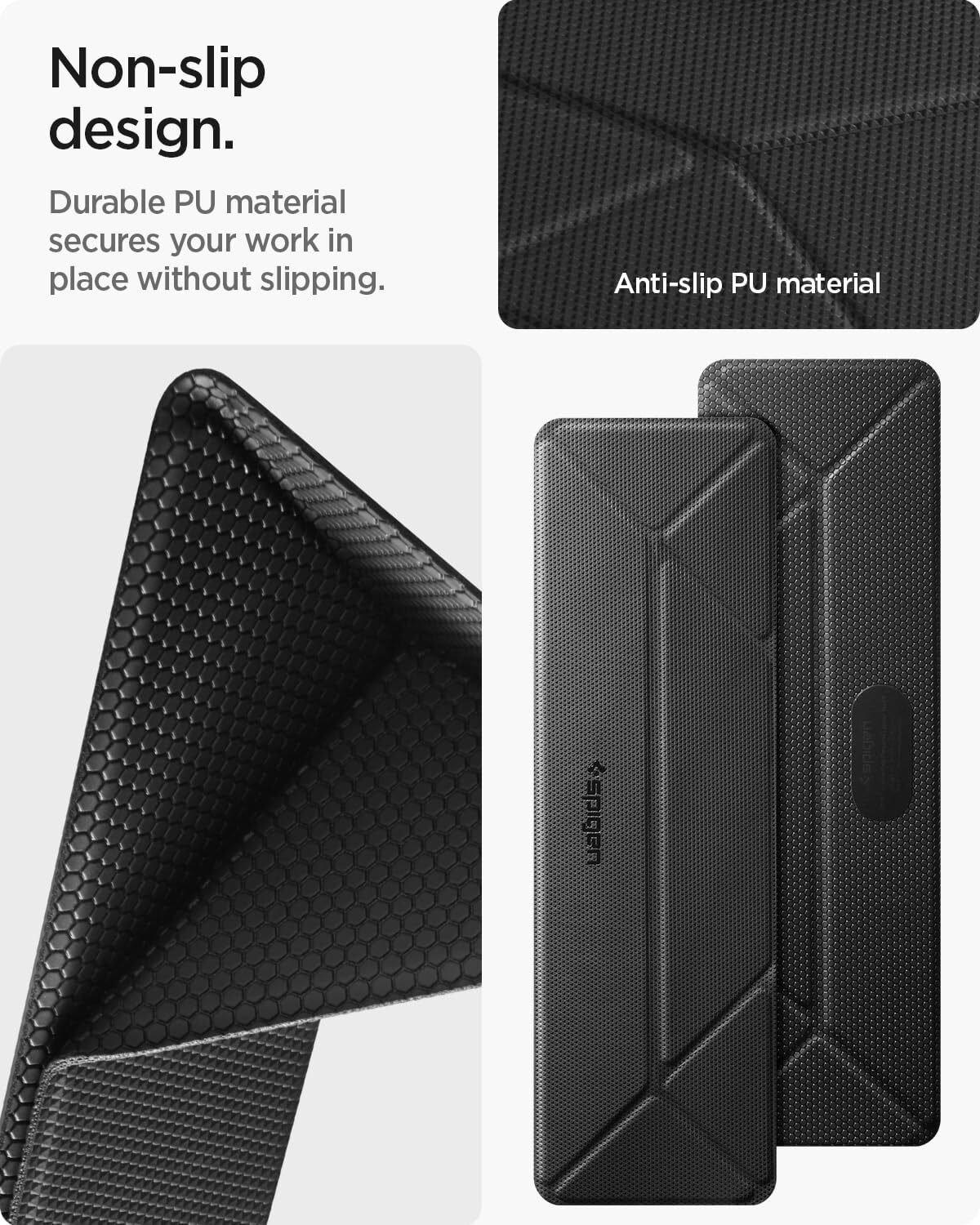 Spigen Slimfold Vouwbare Laptop en Tablet Standaard LD201-S4 Zwart afbeelding 5