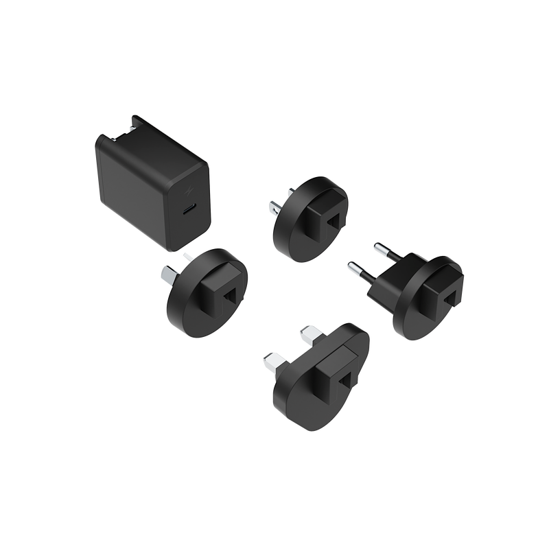 mophie Speedport 40W Wereldstekker USB-C Oplader GaN Zwart afbeelding 7