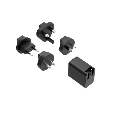 mophie Speedport 40W Wereldstekker USB-C Oplader GaN Zwart