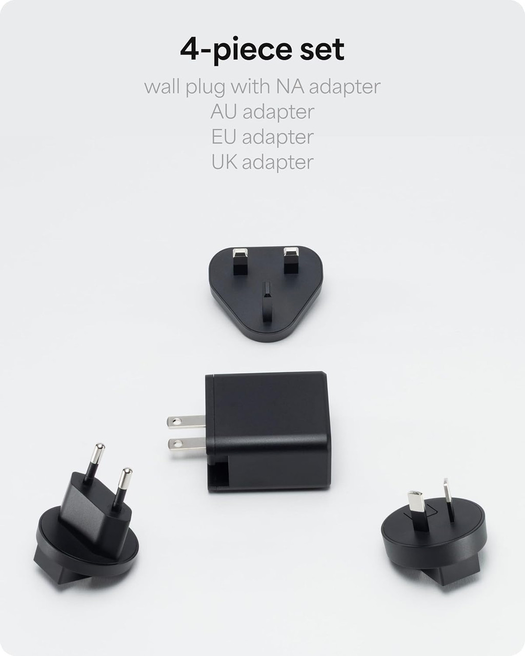 mophie Speedport 40W Wereldstekker USB-C Oplader GaN Zwart afbeelding 3