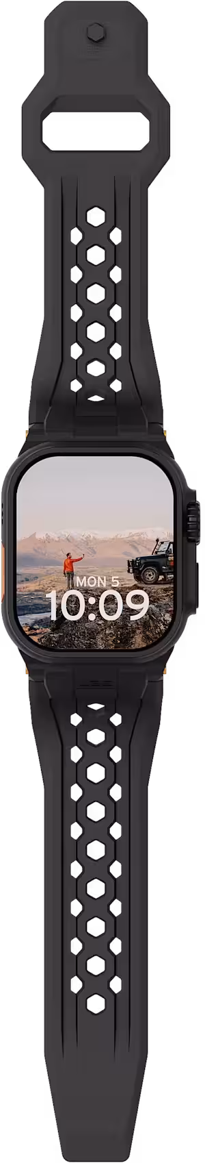UAG Monarch - Apple Watch Ultra 3/Ultra 2/Ultra - 49/46/45/44MM - Zwart afbeelding 8