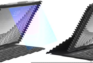 ZAGG Messenger Folio 2 Apple iPad 10.2 / 10.5 Hoes Keyboard AZERTY Zwart